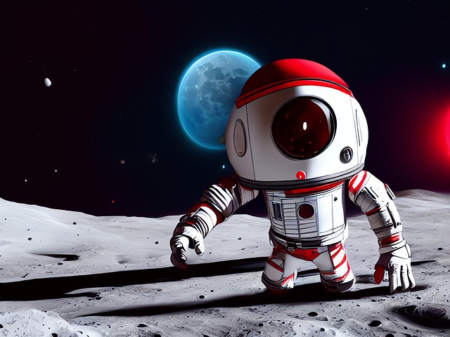 Free generated spatialship space illustration