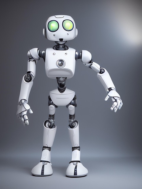 Free generated robot machine illustration