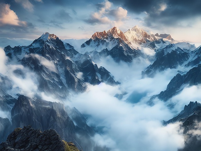 Download free HD stock image of Generated Landscape Free generated landscape panorama illustration