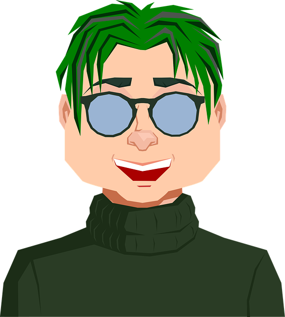 Free boy man green vector