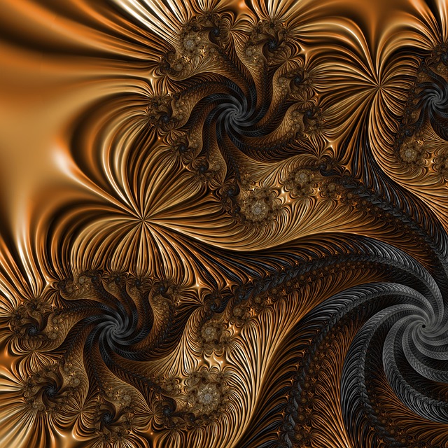 Download free HD stock image of Fractal Spiral Free fractal spiral imagination illustration