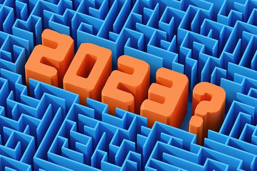 Free New Year Maze illustration and picture