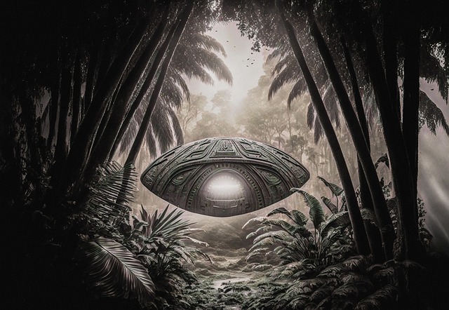 Free ai ai generated alien illustration