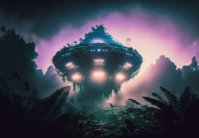 Free ai ai generated alien illustration