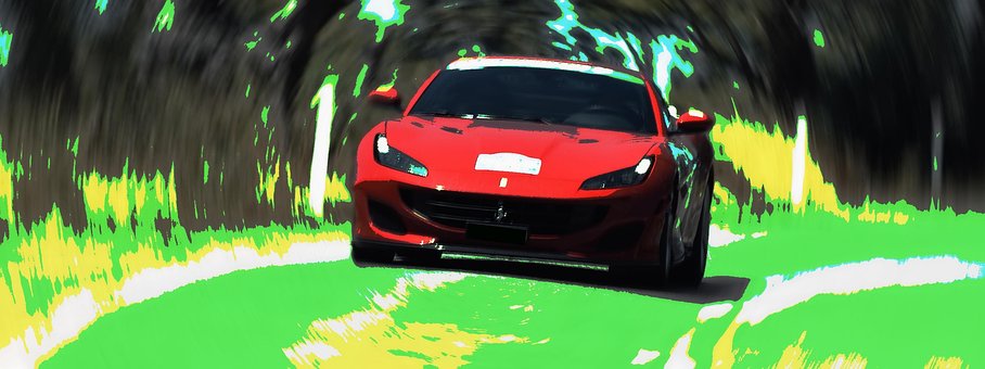 Free Ferrari Drawing photo and picture