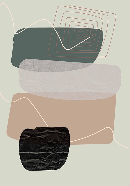 Free bohemian art boho art rectangle illustration