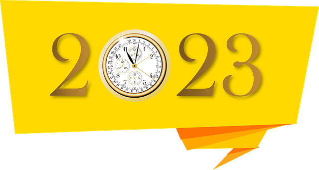 Free calender 2023 new year vector