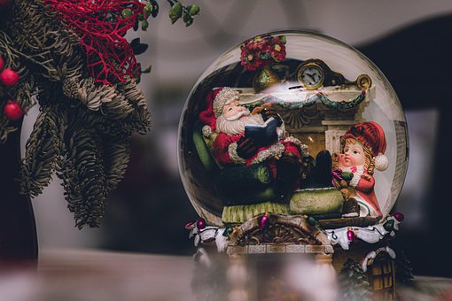 Jul, Advent, Dekoration, Rød, Dekorative