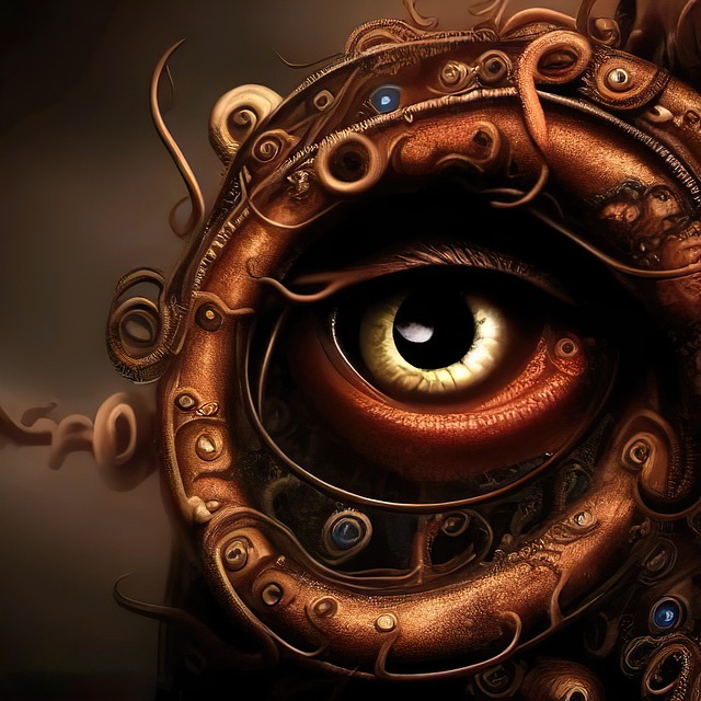 Download free HD stock image of Ai-Generated Fantasy Free ai-generated fantasy eye illustration