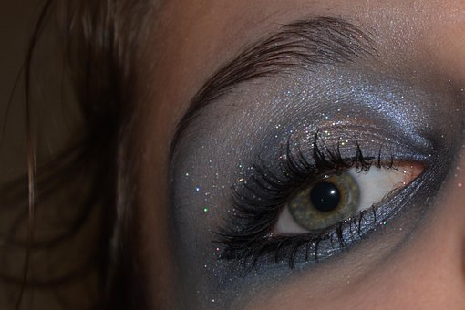 Auge, Blick, Sehen, Schminken, Iris