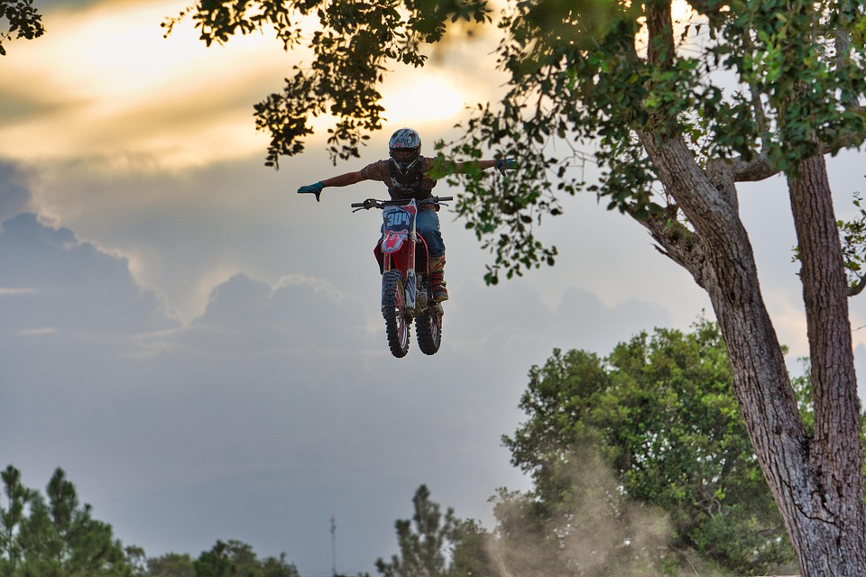 Motorrad Moto-Cross Springen In - Kostenloses Foto auf Pixabay