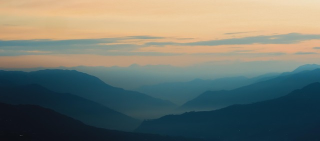 Berg, Sonnenaufgang, Kolumbien, Reisen
