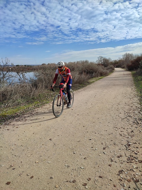 Free Path Cyclist photo and picture