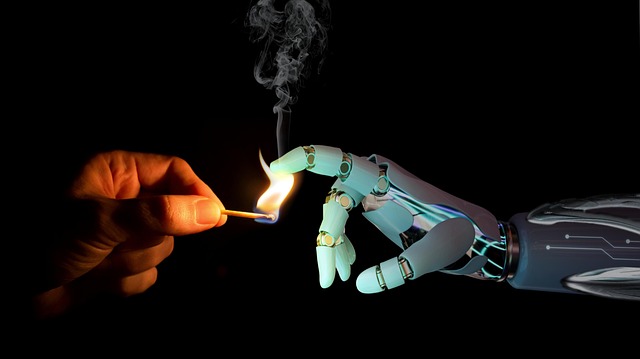 Free android robot ai illustration