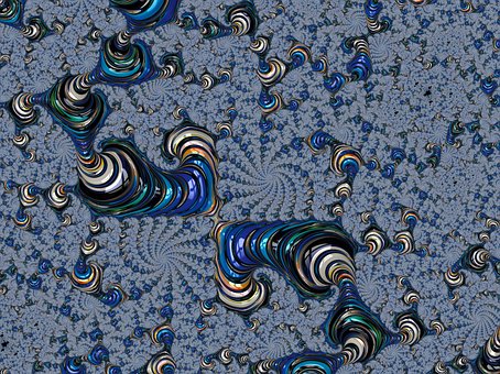 Fraktal, Hintergrund, Muster, Textur