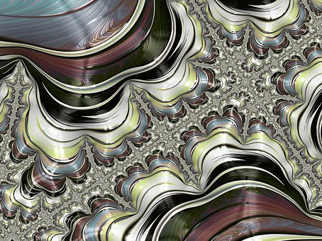 Fraktal, Hintergrund, Muster, Textur
