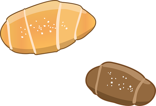 Brød, Salt Brød, Smør, Croissant