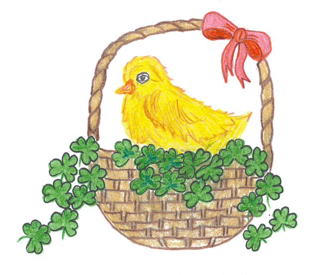 Free easter nature chicken vector