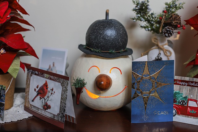 Jul, Snemand, Vinter, Ornament