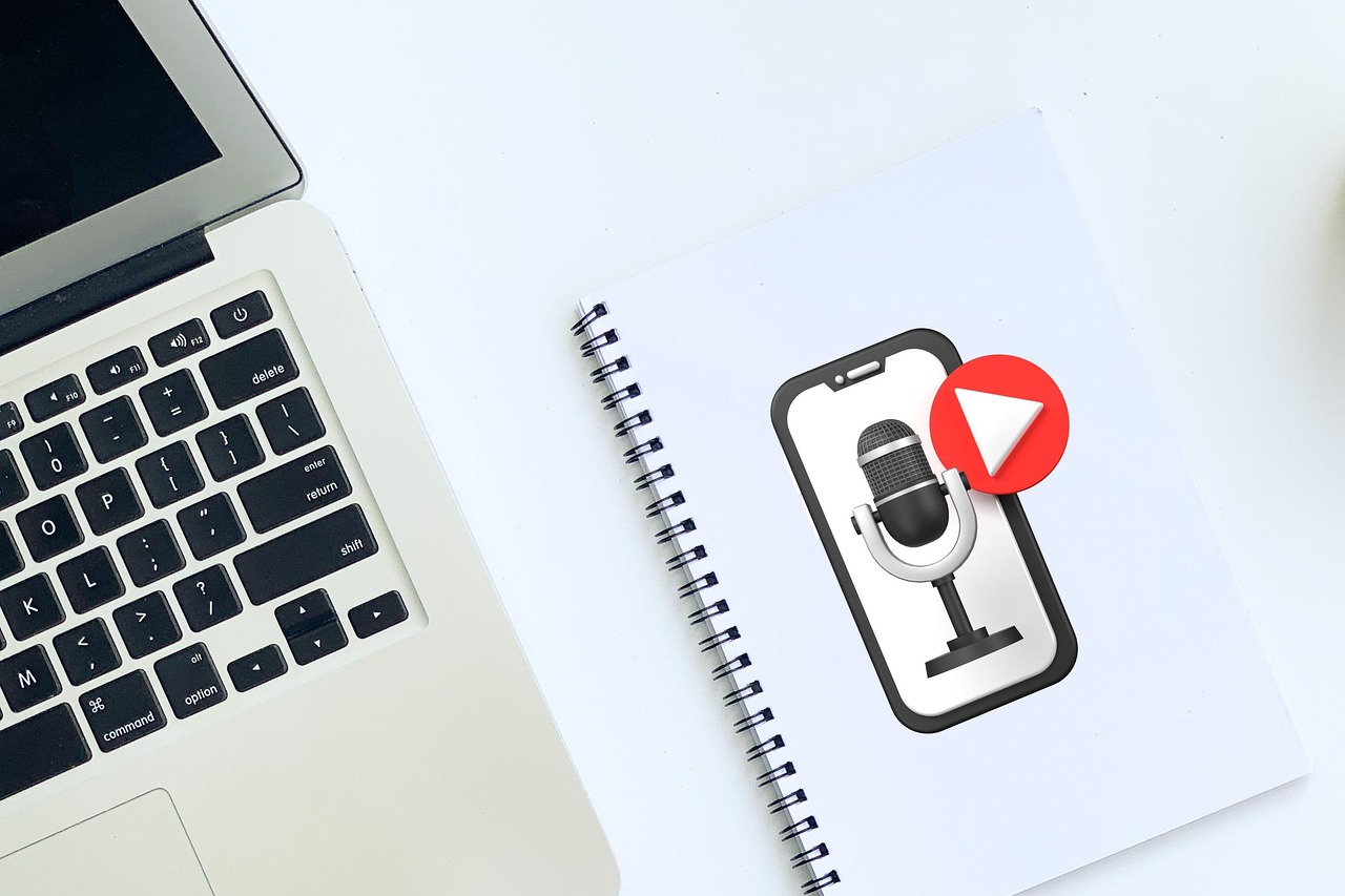 Podcast, Microfon, Record, Muzică