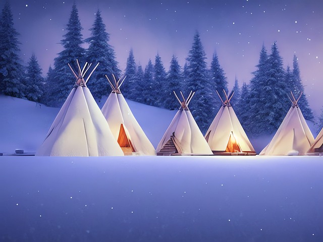 Download free HD stock image of Generated Teepee Free generated teepee american indian illustration