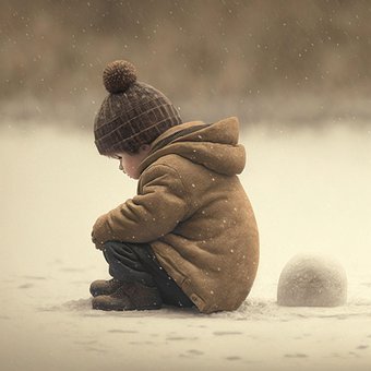 Nieve, Soledad, Patio De Juegos