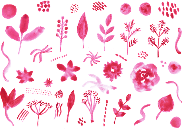 Free flowers leaves beautiful flowers vector