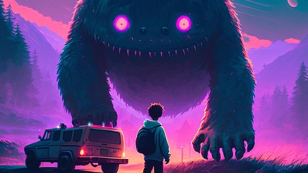 Free Man Car illustration and picture