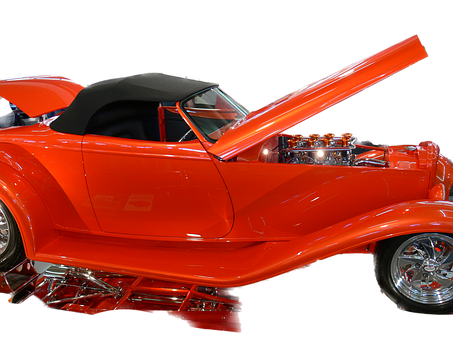 Free Hotrod Red illustration and picture