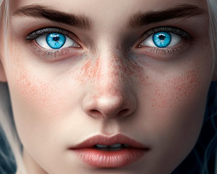 Free Girl Eyes illustration and picture