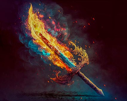 Free Sword Warrior illustration and picture