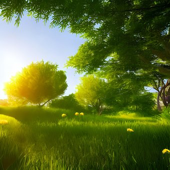Lumina Soarelui, Natura, Verde, Frunze