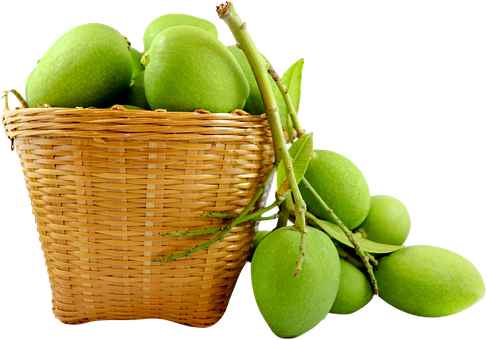Mango, Mango Verde, Mango Con Canasta