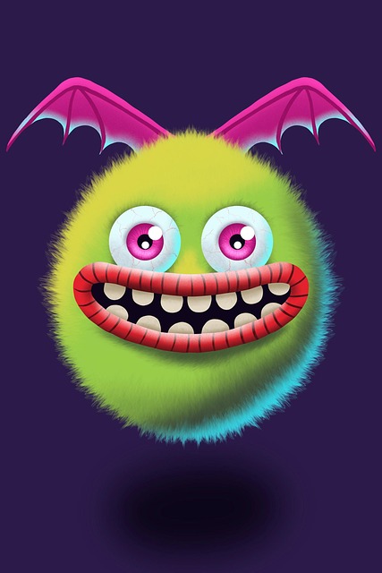 Free Bat Halloween illustration and picture