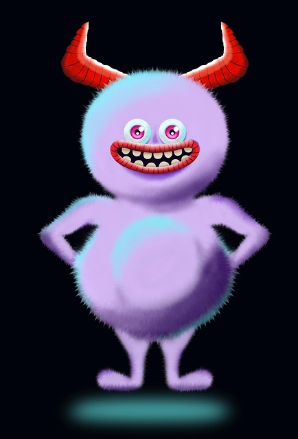 Free Monster Halloween illustration and picture