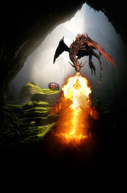 Free Dragon Fire photo and picture
