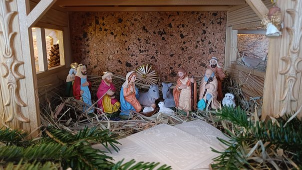 Free Christmas Eve Stable photo and picture
