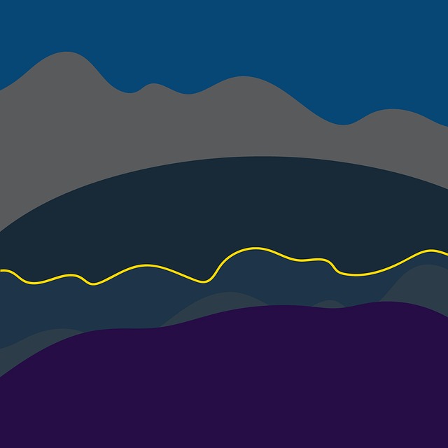 Free landscape art design illustration