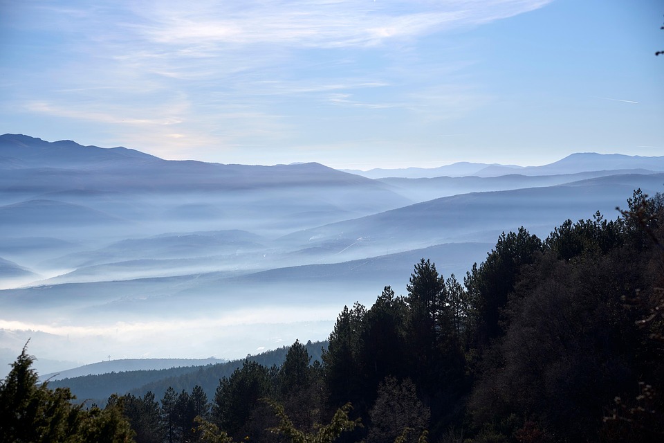 多雾路段 山 景观 - Pixabay上的免费照片