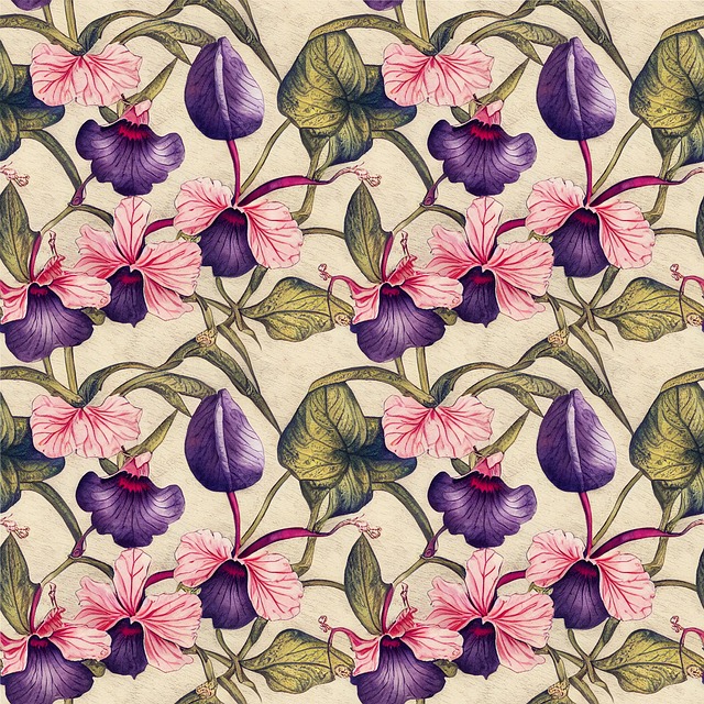 Download free HD stock image of Flowers Pattern Free flowers pattern decorative illustration