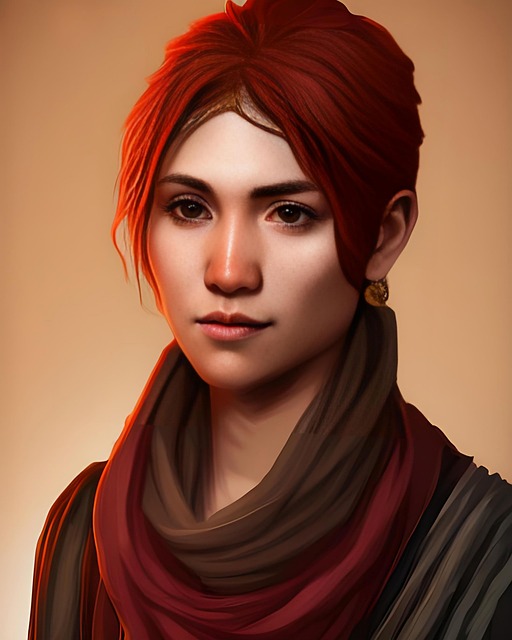 Free woman young pretty illustration