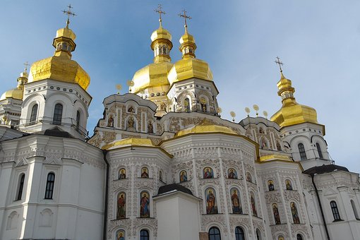 Kirche, Tempel, Kyiv, Ukraine