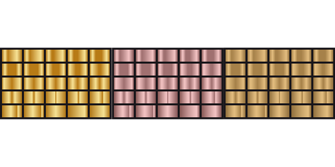 Rute, Gradient, Skabelon, Struktur, Guld
