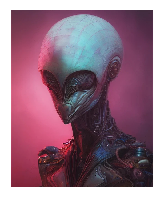 Free alien fantasy strange illustration