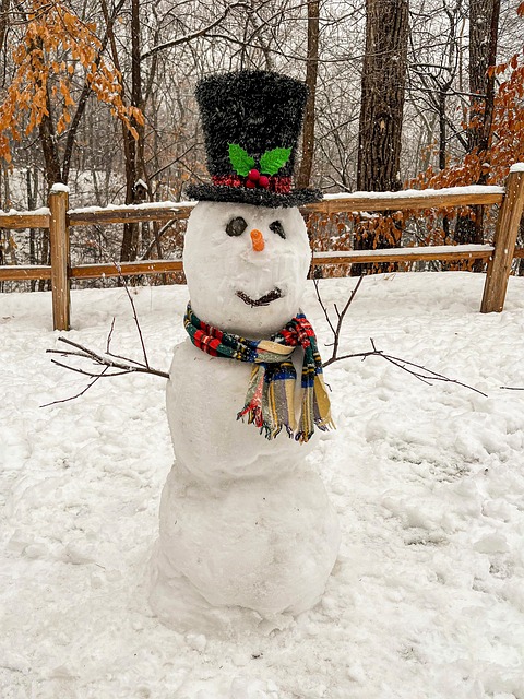 Schneemann, Weihnachten, Dekoration