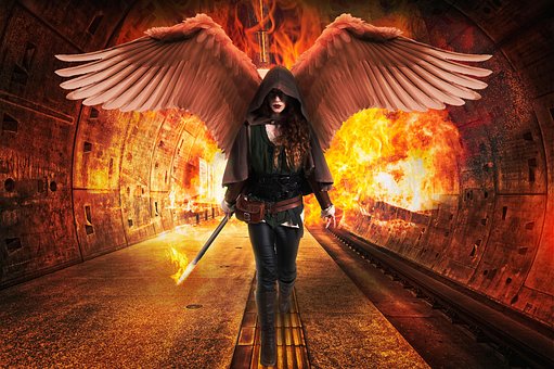 Free Angel Fire illustration and picture