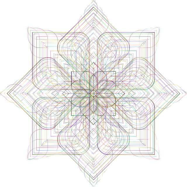Download free HD stock image of Star Rosette Free star rosette design vector