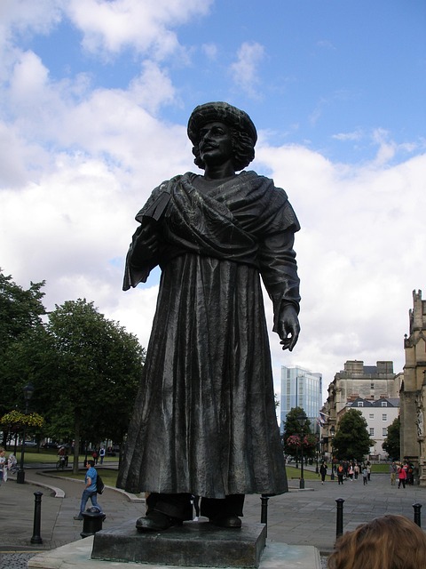 Inglaterra, Bristol, Estatua, Figura