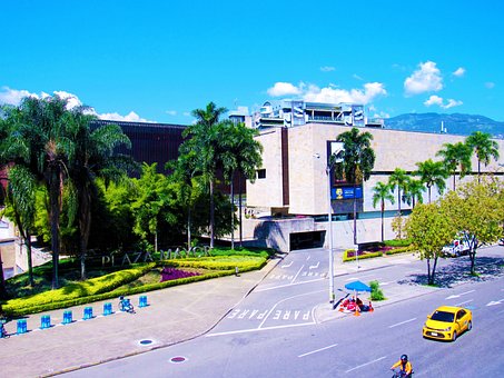 Azul, Querida, Cidade, Arquitetura