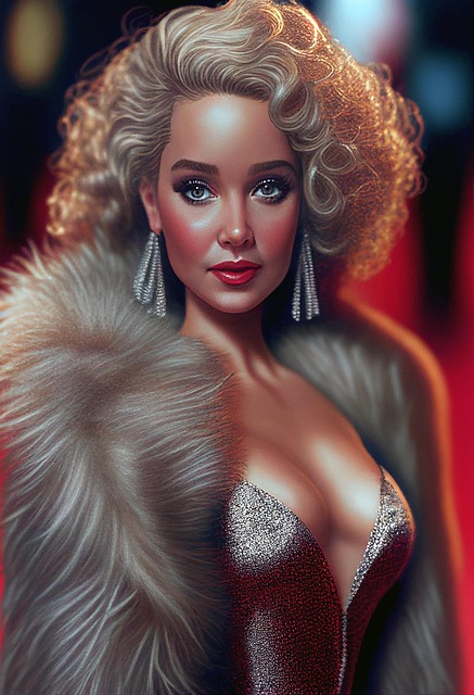 Free ai generated woman model illustration